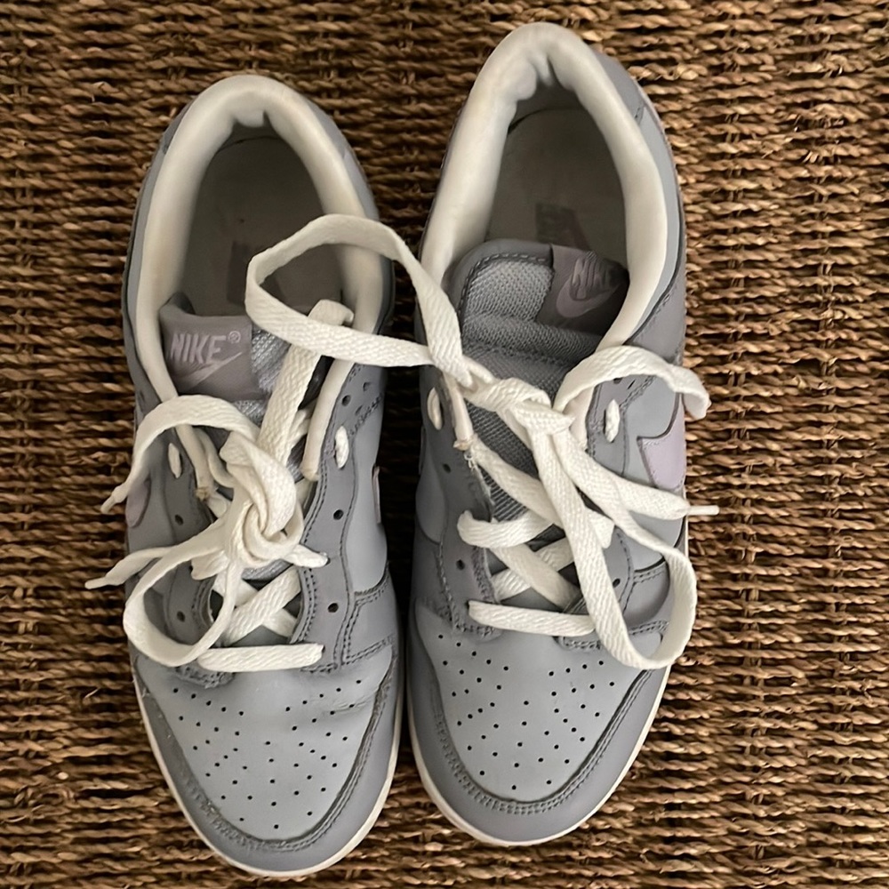 Gray/Lilac Nike Dunks